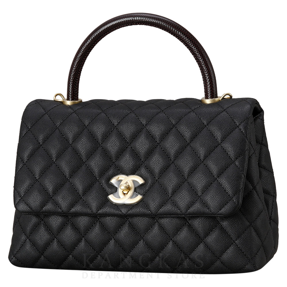 CHANEL(USED)샤넬 캐비어 코코핸들28