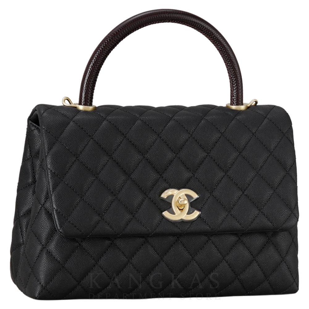 CHANEL(USED)샤넬 캐비어 코코핸들28