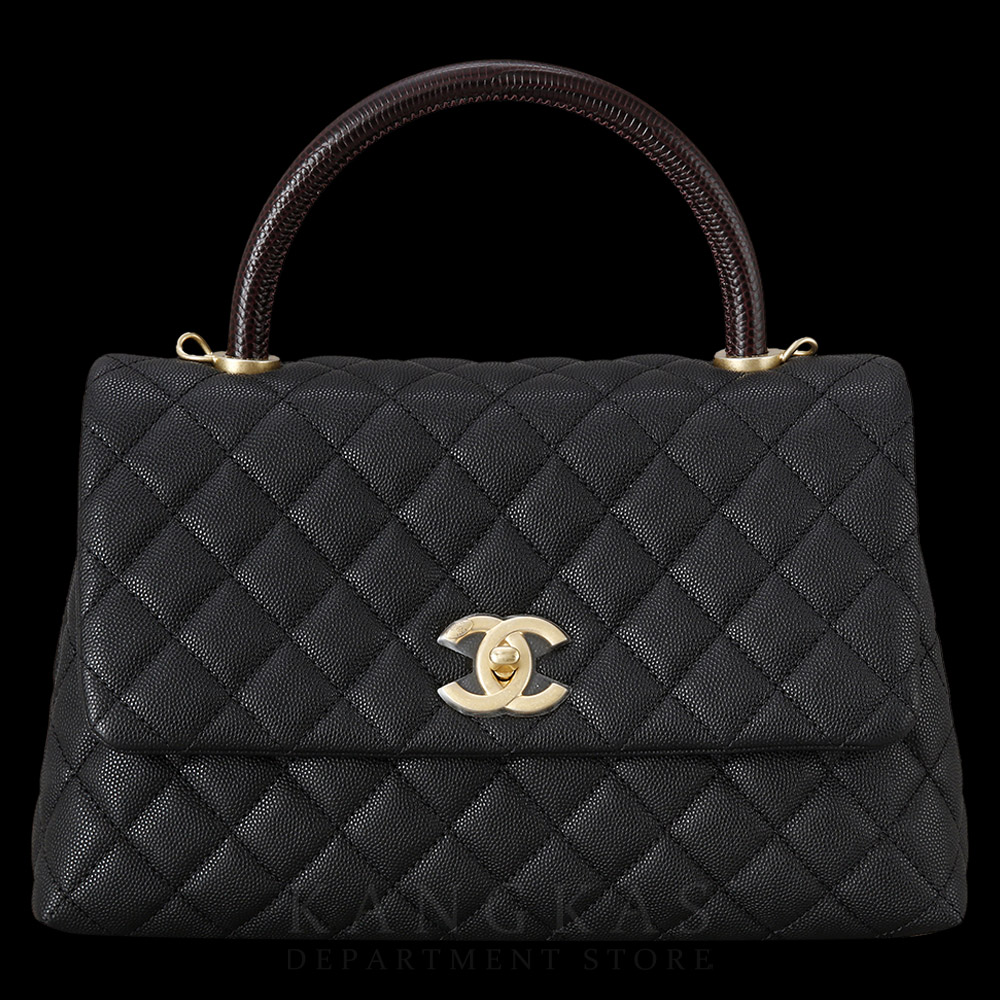 CHANEL(USED)샤넬 캐비어 코코핸들28