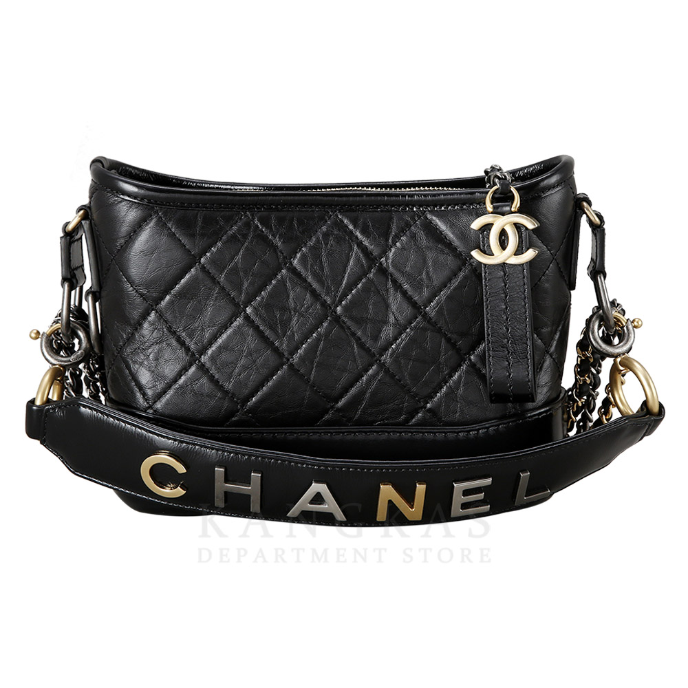CHANEL(USED)샤넬 가브리엘 호보 로고 스트랩 스몰