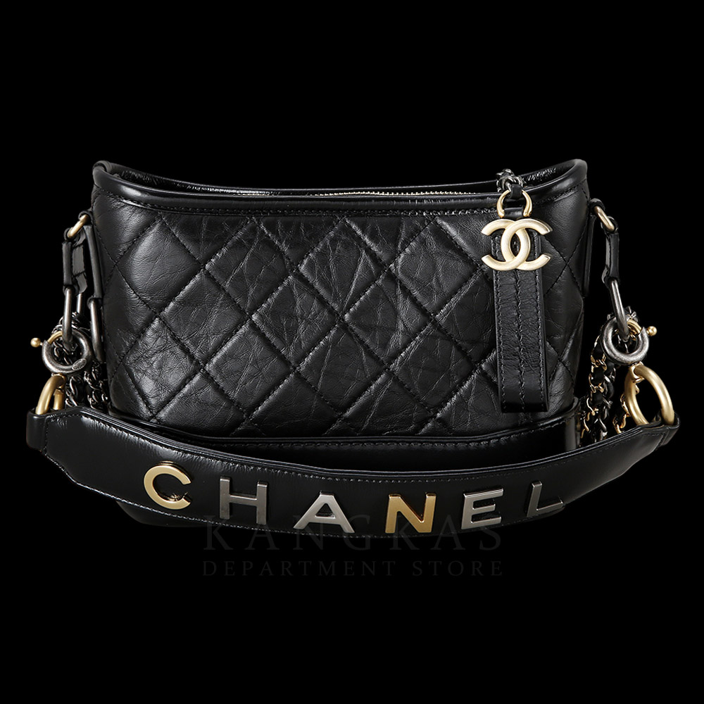 CHANEL(USED)샤넬 가브리엘 호보 로고 스트랩 스몰