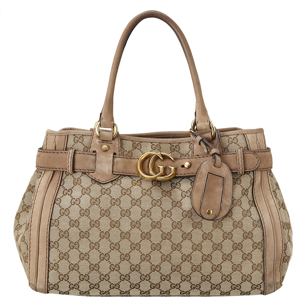 GUCCI(USED)구찌 247183 자가드 토트백