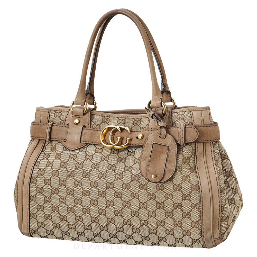 GUCCI(USED)구찌 247183 자가드 토트백