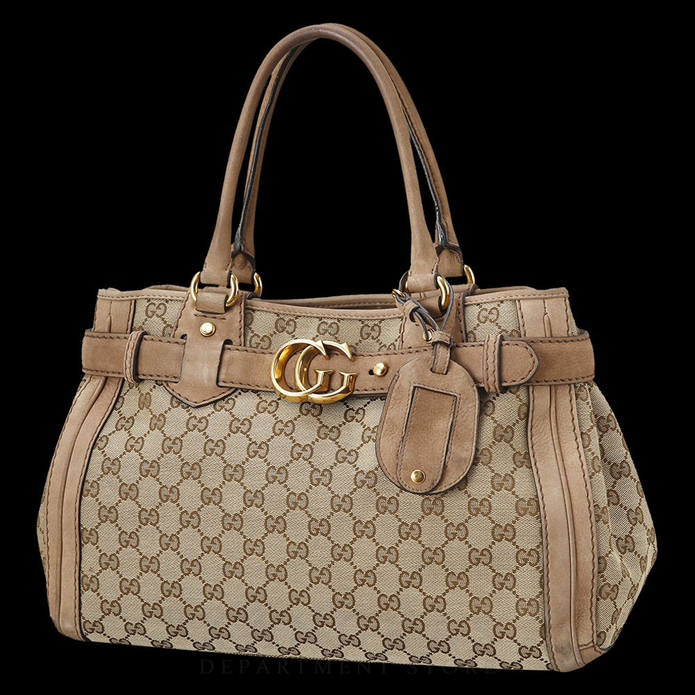 GUCCI(USED)구찌 247183 자가드 토트백
