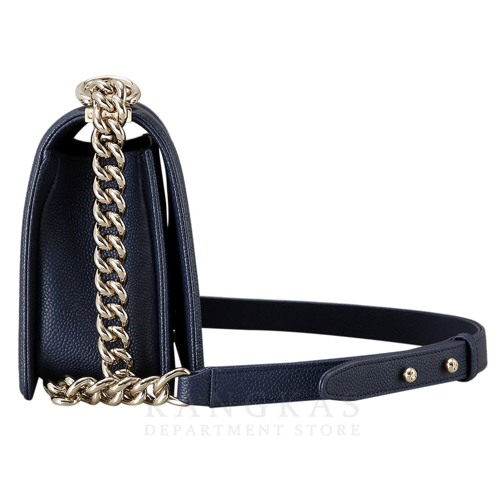 CHANEL(USED)샤넬 보이샤넬 캐비어 미듐