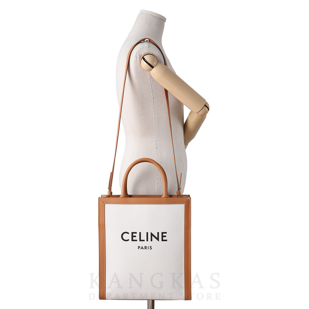 CELINE(USED)셀린느 캔버스 버티컬 카바스 스몰백