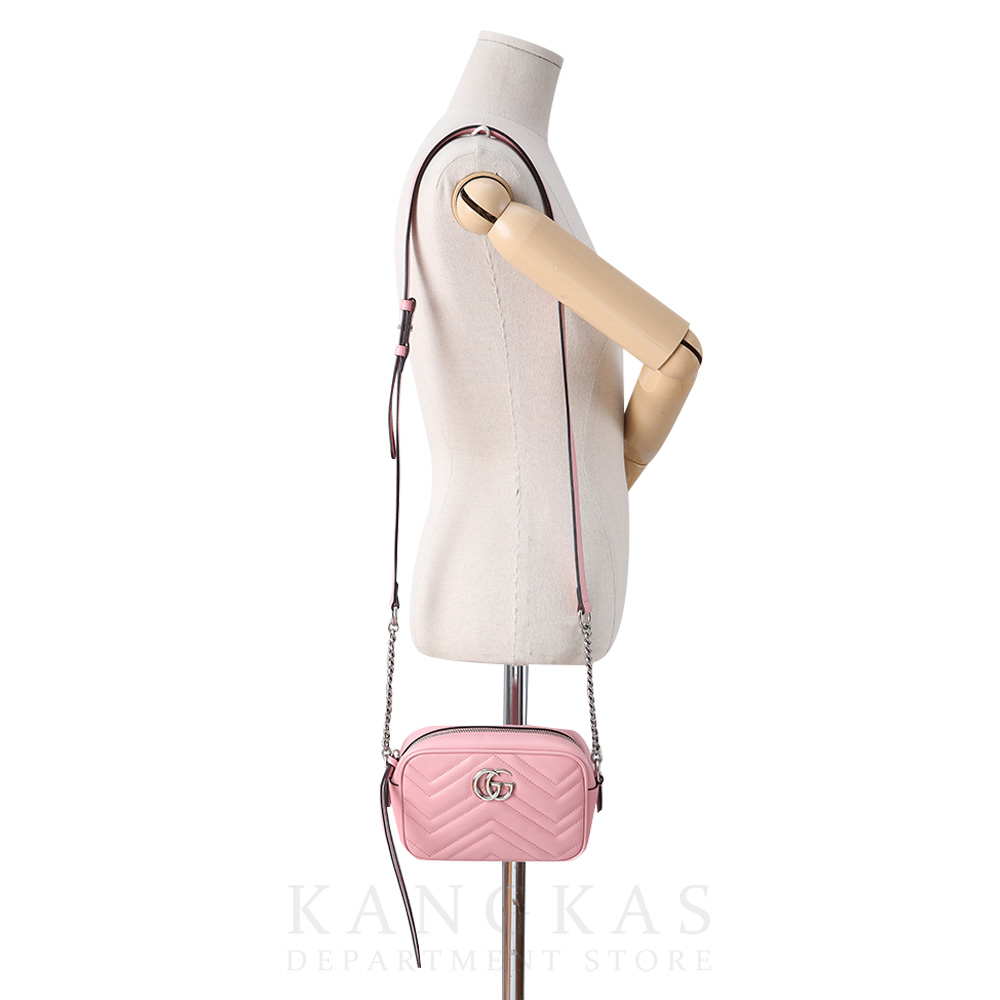 GUCCI(USED)구찌 634936 GG마몽 마틀라세 미니 카메라백