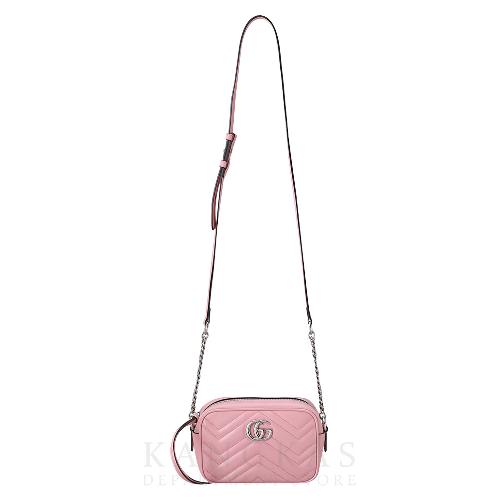 GUCCI(USED)구찌 634936 GG마몽 마틀라세 미니 카메라백