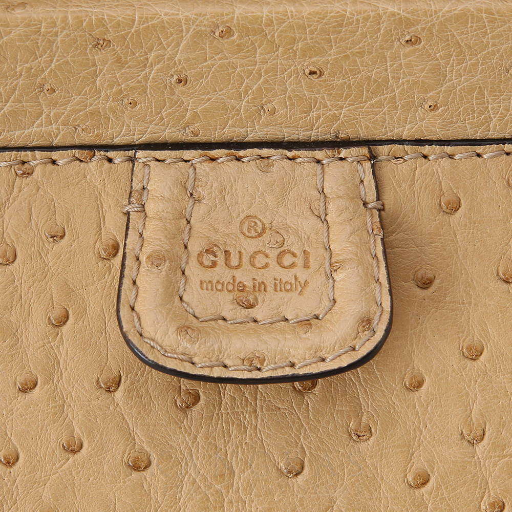 GUCCI(USED)구찌 오스트리치 뱀부 테슬백