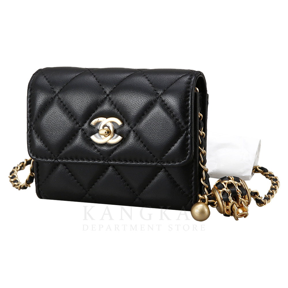 CHANEL(USED)샤넬 AP2704 시즌 클래식 골든볼 체인 미니크로스백