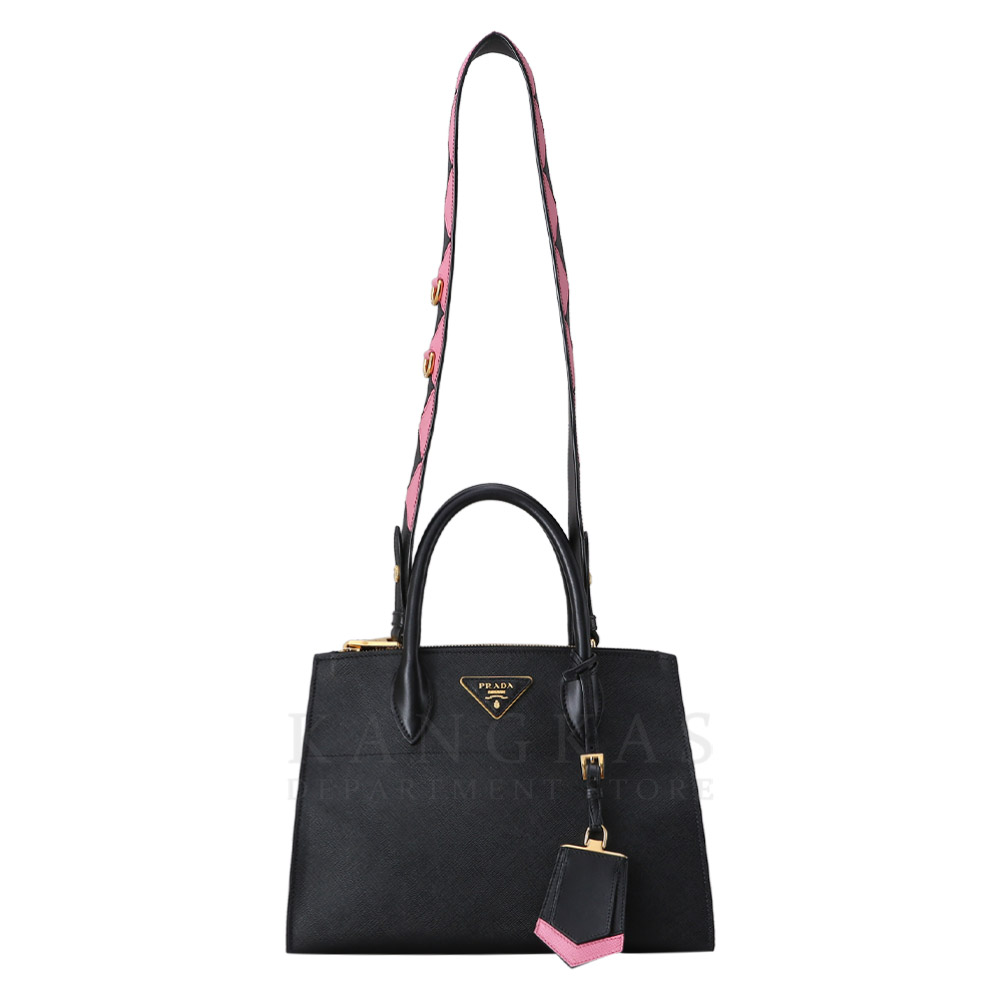 PRADA(USED)프라다 1BA103 사피아노 패러다임 숄더백