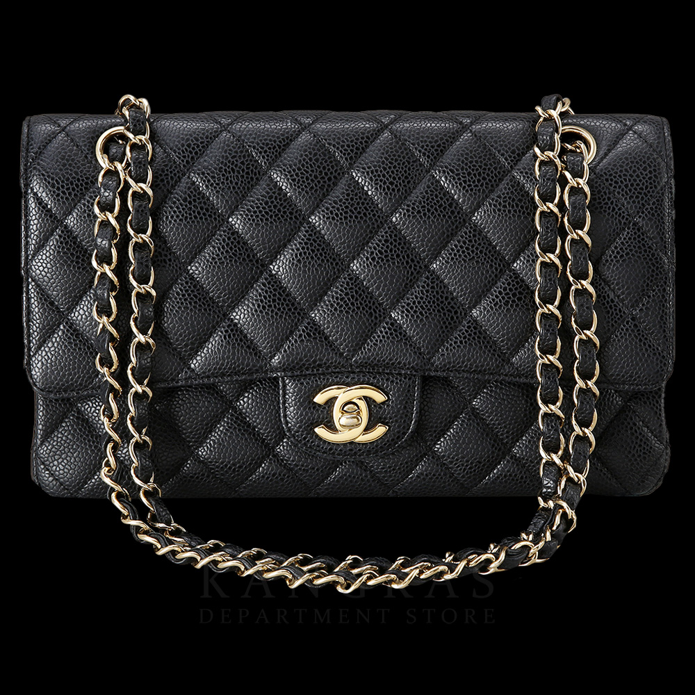 CHANEL(USED)샤넬 클래식 캐비어 미듐