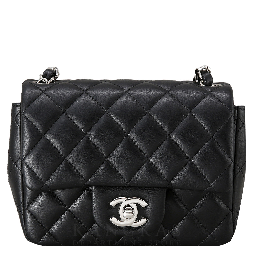 CHANEL(USED)샤넬 클래식 램스킨 쁘띠삭