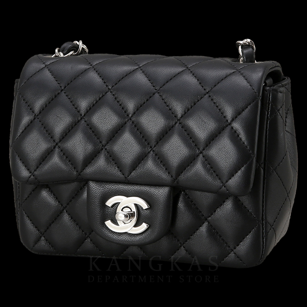 CHANEL(USED)샤넬 클래식 램스킨 쁘띠삭