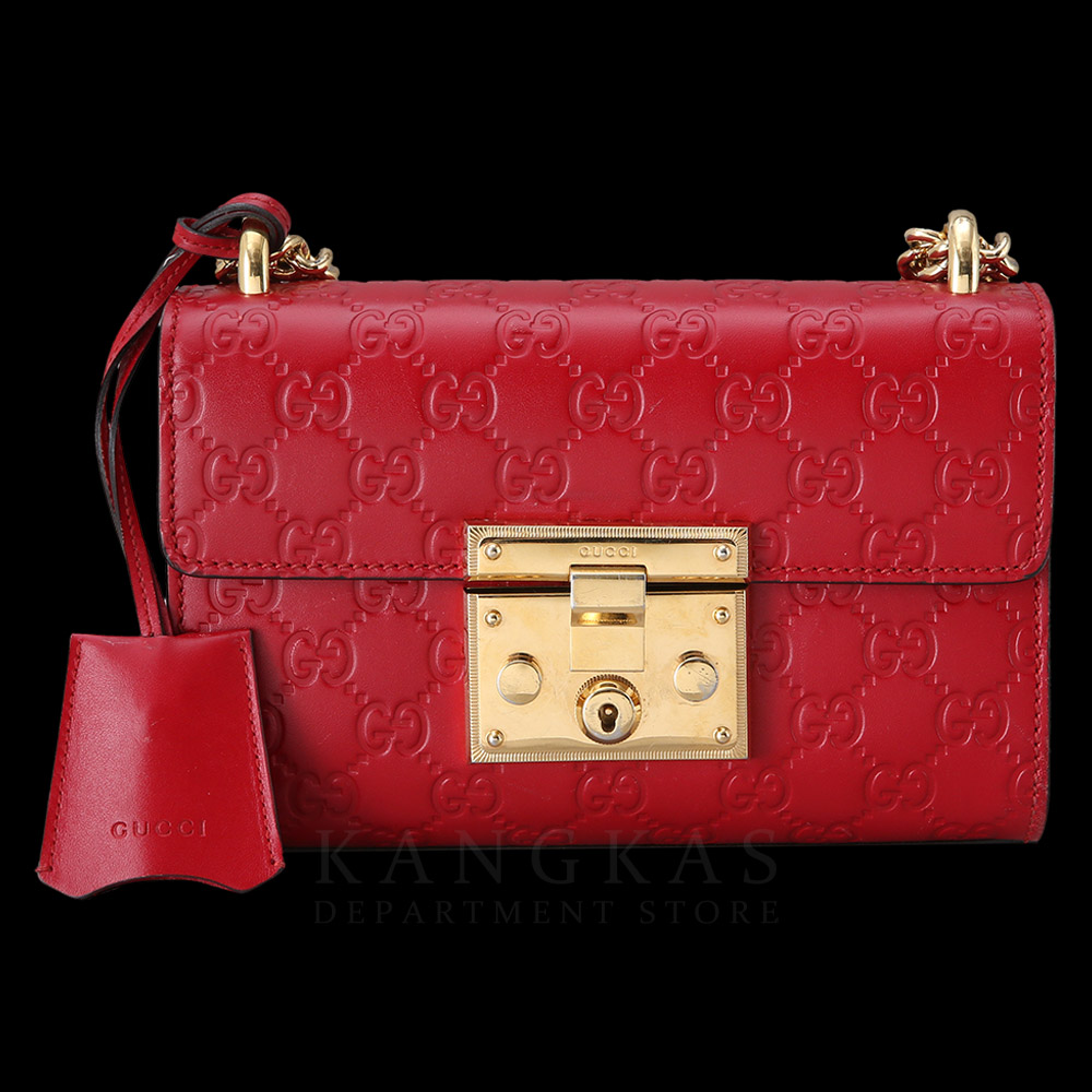 GUCCI(USED)구찌 409487 씨마 패드락 체인 숄더백
