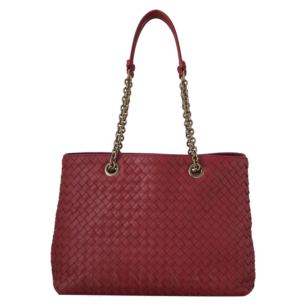 BOTTEGA VENETA(USED)보테가베네타 인트레치아토 위빙 체인 숄더백