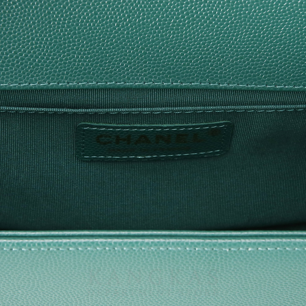 CHANEL(USED)샤넬 보이샤넬 캐비어 미듐