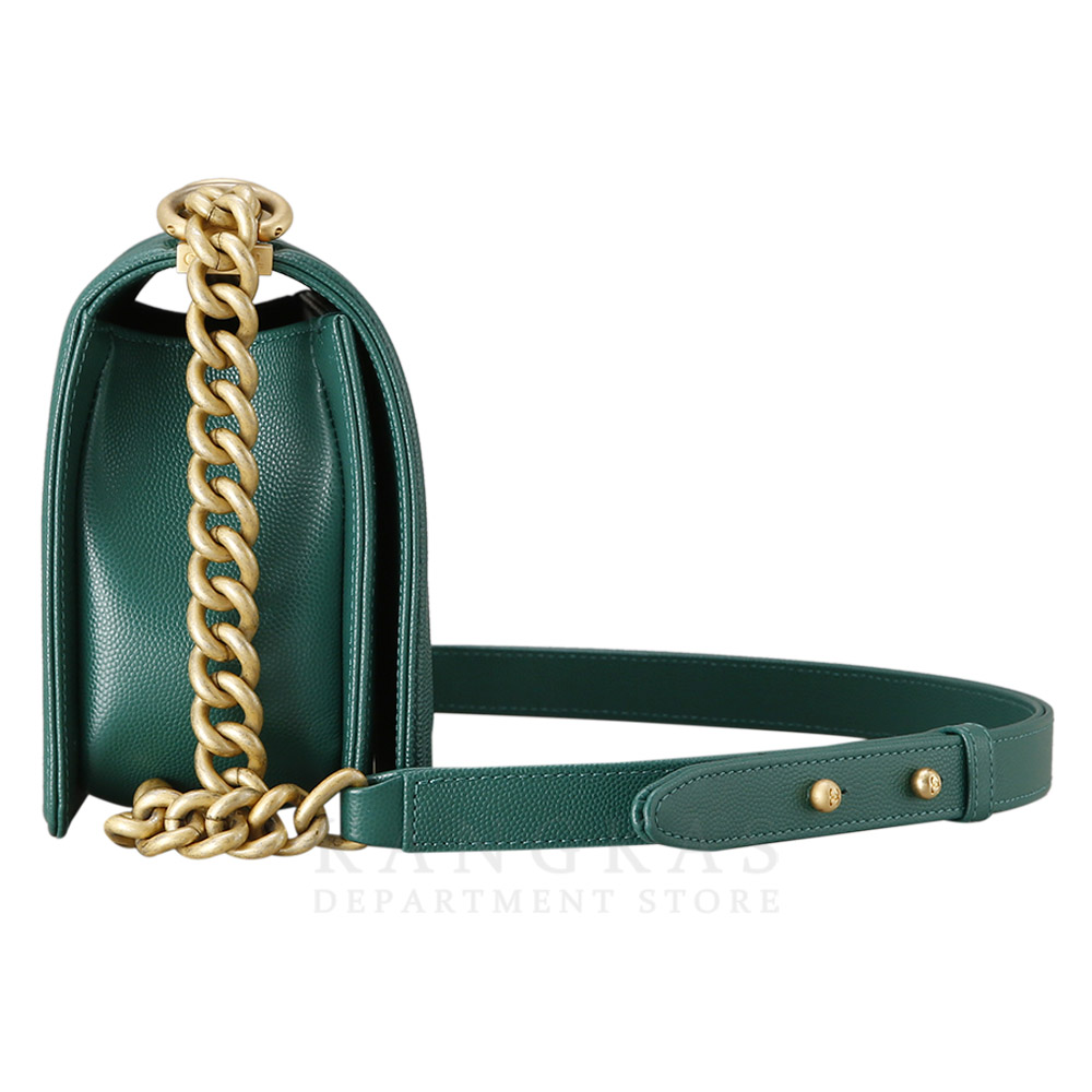 CHANEL(USED)샤넬 보이샤넬 캐비어 미듐