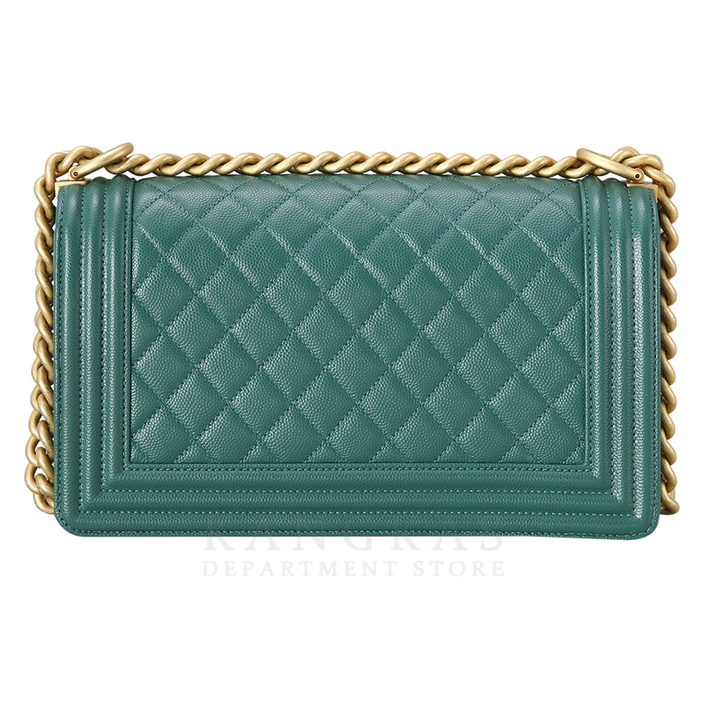 CHANEL(USED)샤넬 보이샤넬 캐비어 미듐