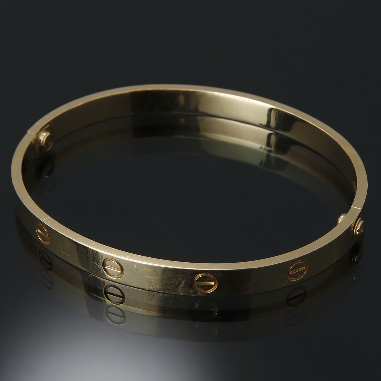 CARTIER(USED)까르띠에 러브 브레이슬릿 #20