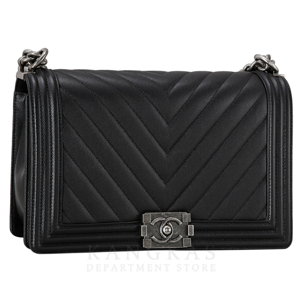 CHANEL(USED)샤넬 보이샤넬 쉐브론 뉴미듐