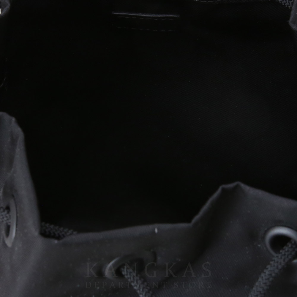 BURBERRY(USED)버버리 로고 패브릭 버킷백