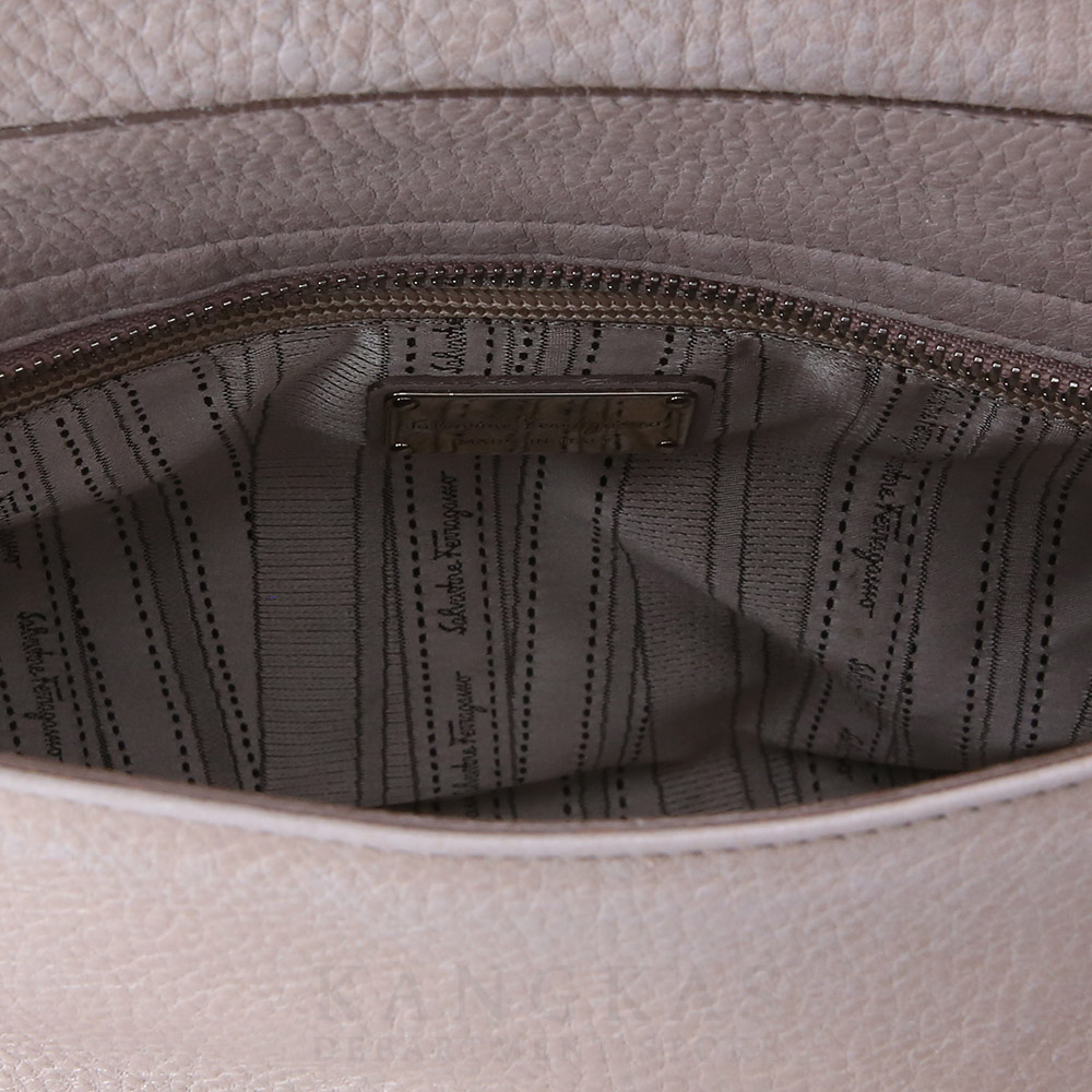 FERRAGAMO(USED)페레가모 간치니 플랩 탑 핸들백