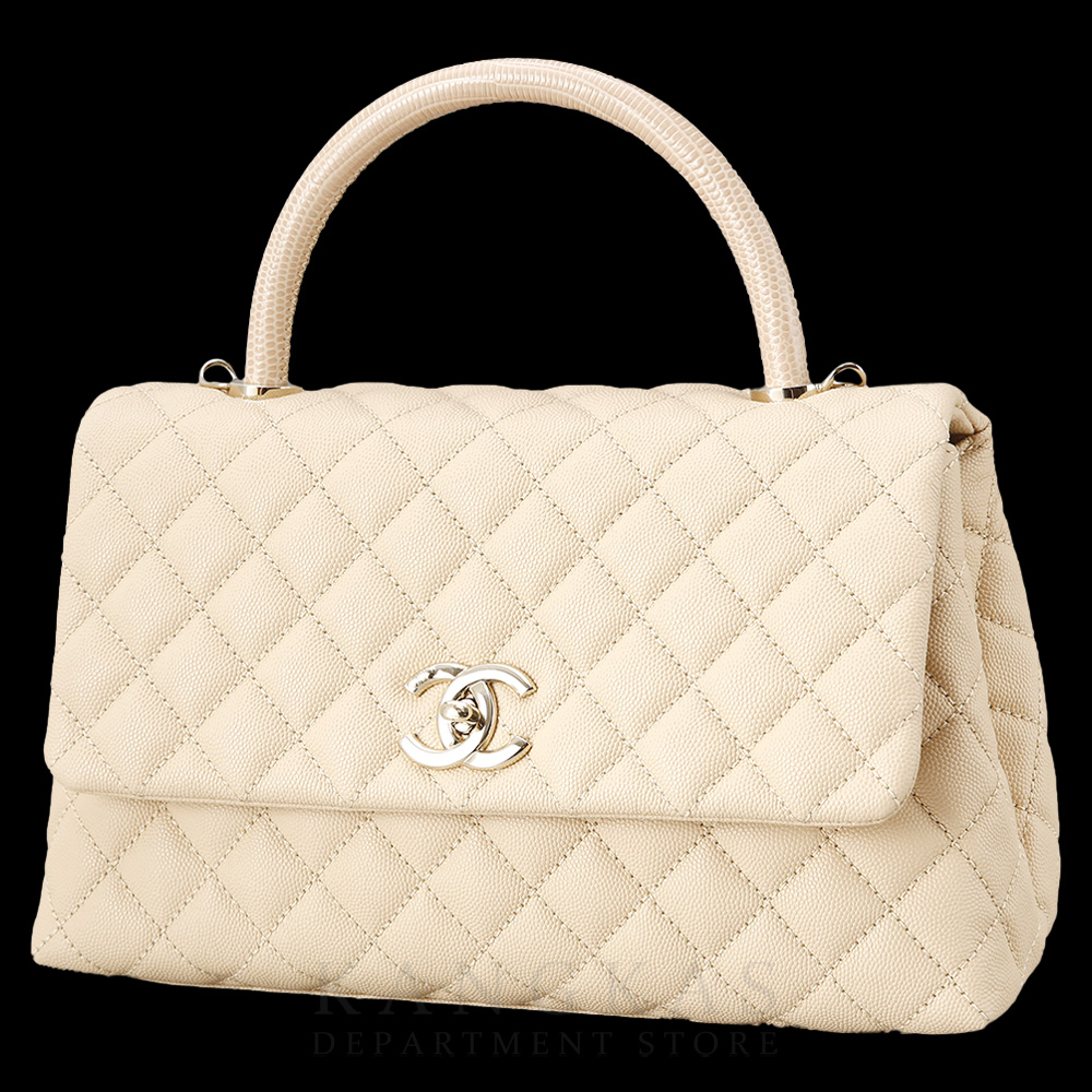 CHANEL(USED)샤넬 캐비어 코코핸들 미듐