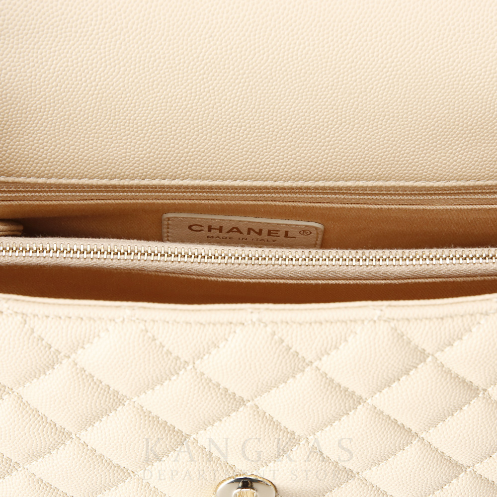 CHANEL(USED)샤넬 캐비어 코코핸들 미듐