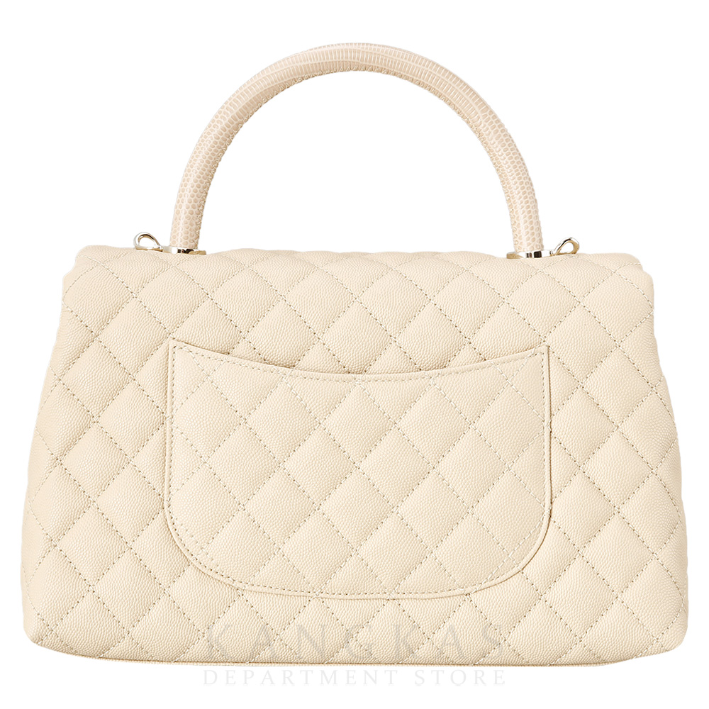 CHANEL(USED)샤넬 캐비어 코코핸들 미듐