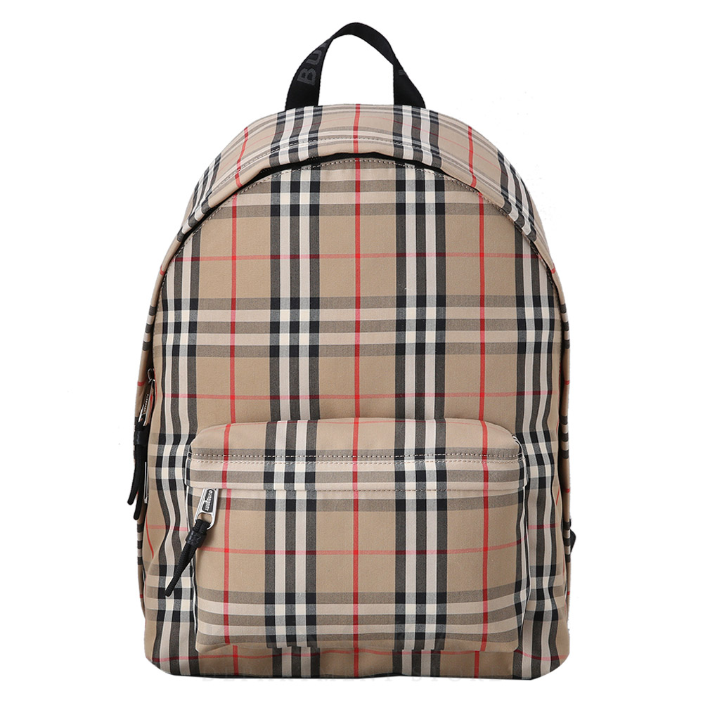 BURBERRY(USED)버버리 빈티지 체크 나일론 백팩
