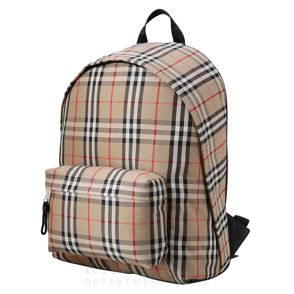 BURBERRY(USED)버버리 빈티지 체크 나일론 백팩