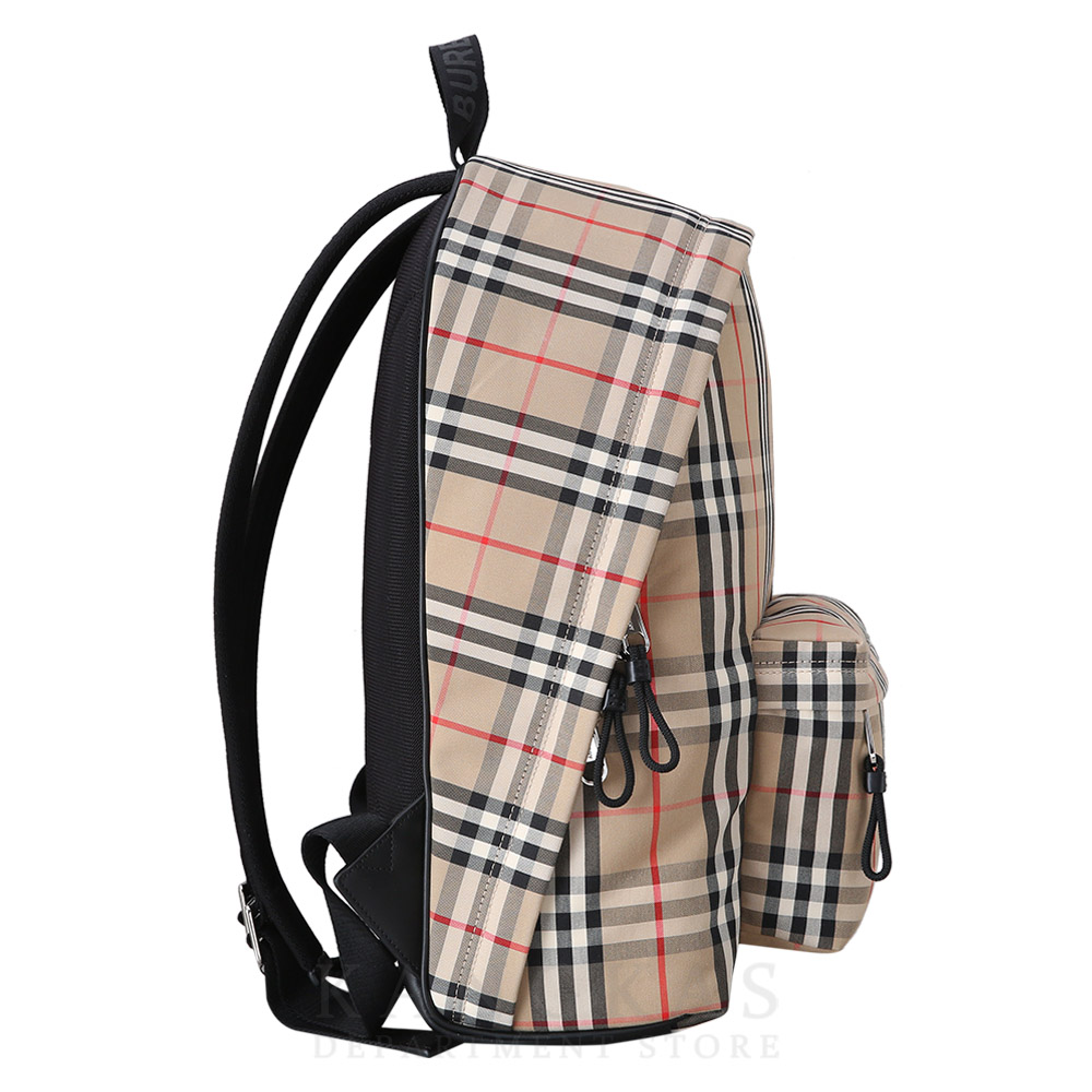 BURBERRY(USED)버버리 빈티지 체크 나일론 백팩