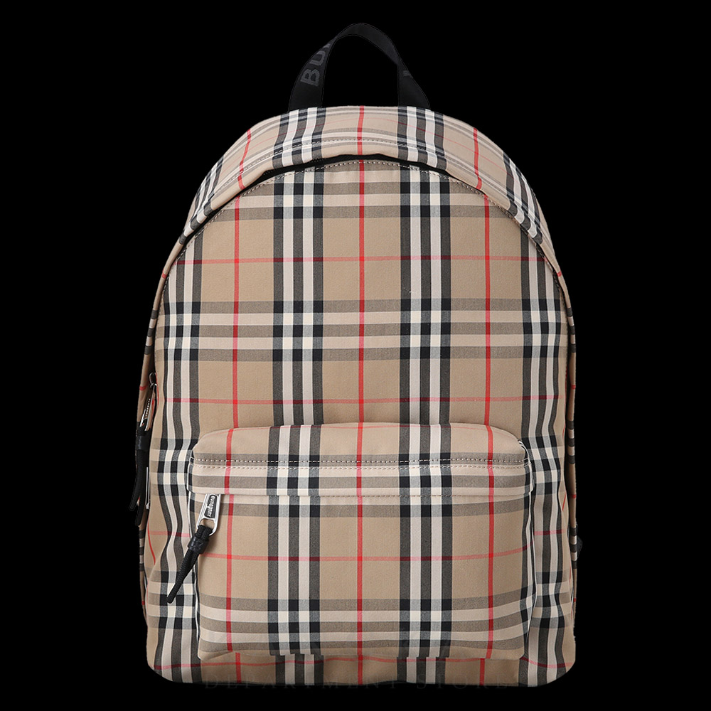 BURBERRY(USED)버버리 빈티지 체크 나일론 백팩