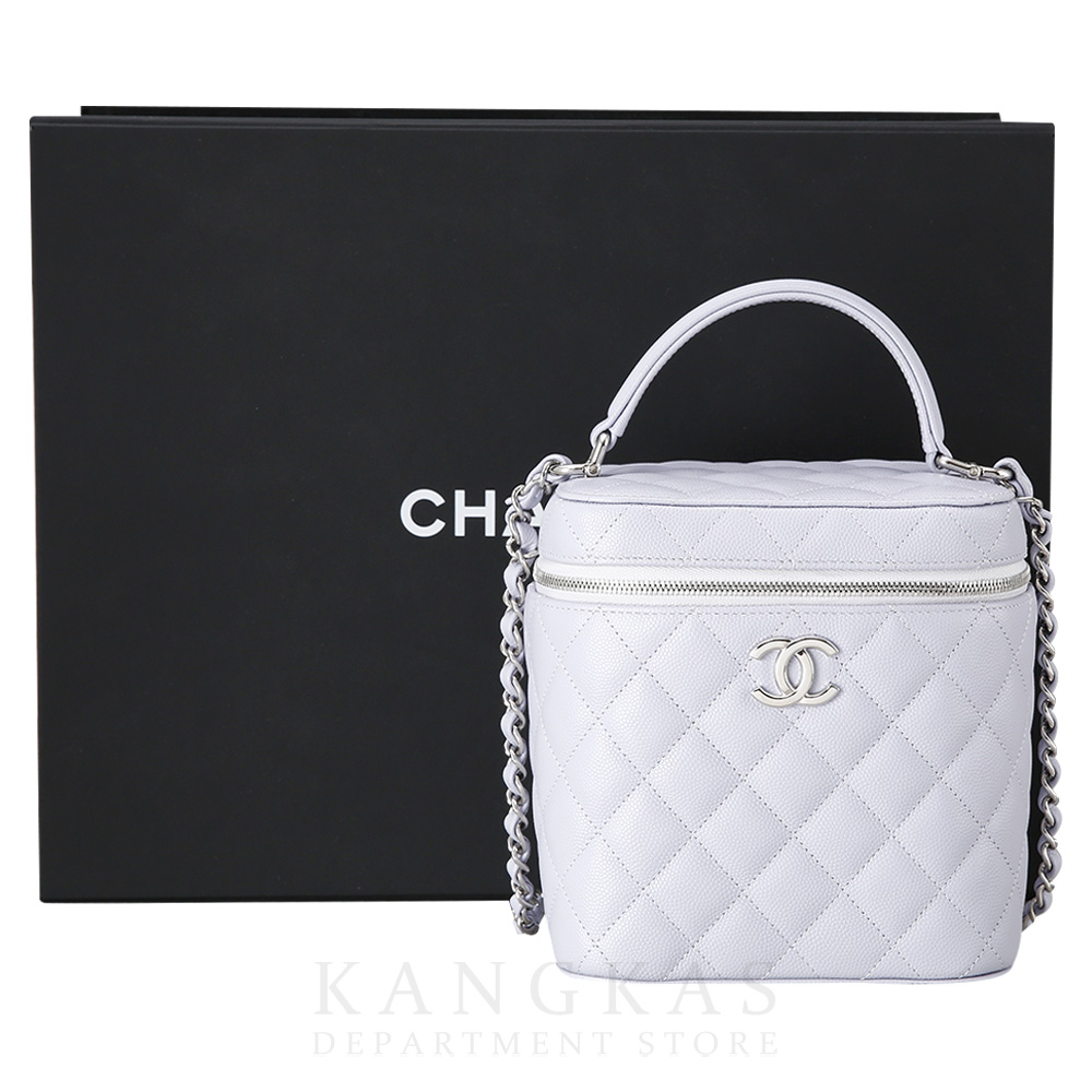 CHANEL(USED)샤넬 캐비어 스몰 코스메틱 케이스