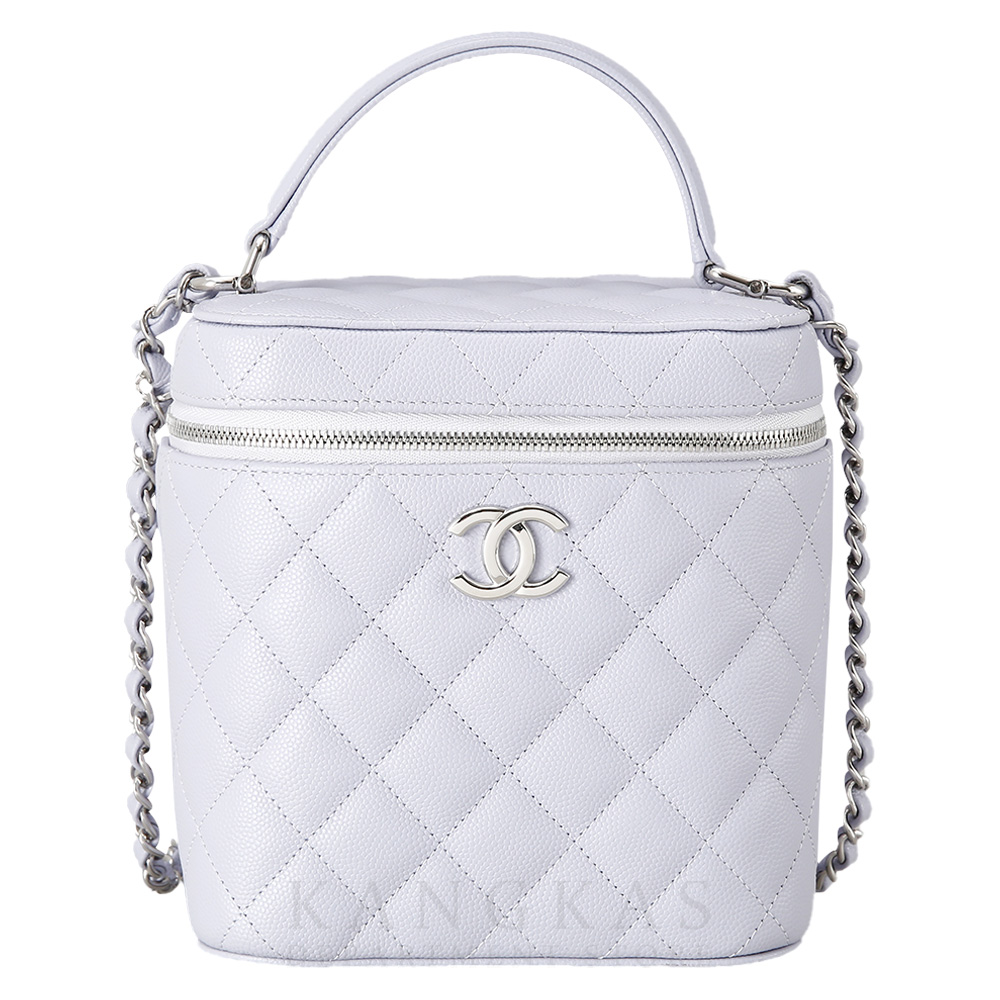 CHANEL(USED)샤넬 캐비어 스몰 코스메틱 케이스