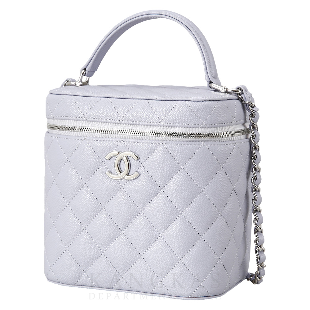 CHANEL(USED)샤넬 캐비어 스몰 코스메틱 케이스
