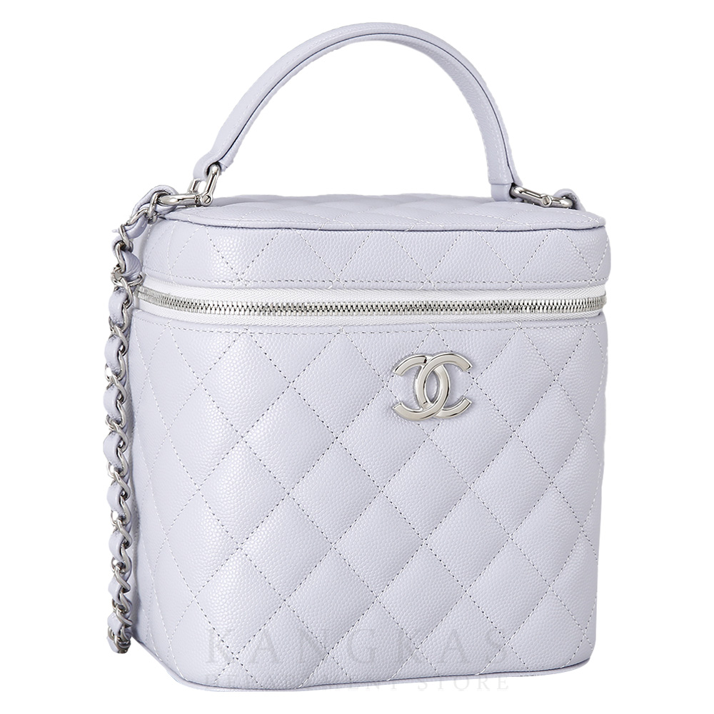 CHANEL(USED)샤넬 캐비어 스몰 코스메틱 케이스