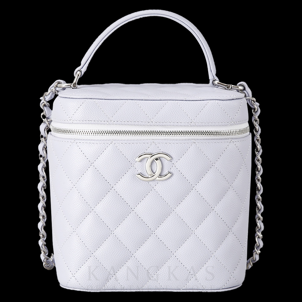 CHANEL(USED)샤넬 캐비어 스몰 코스메틱 케이스