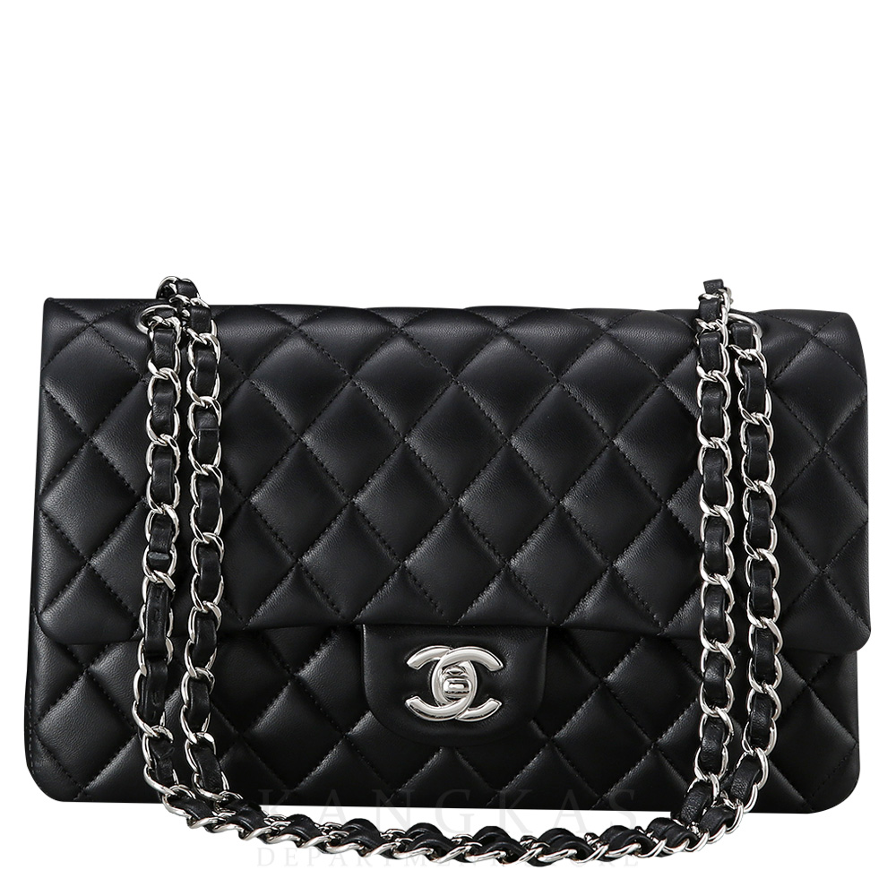 CHANEL(USED)샤넬 램스킨 클래식 미듐 플랩백