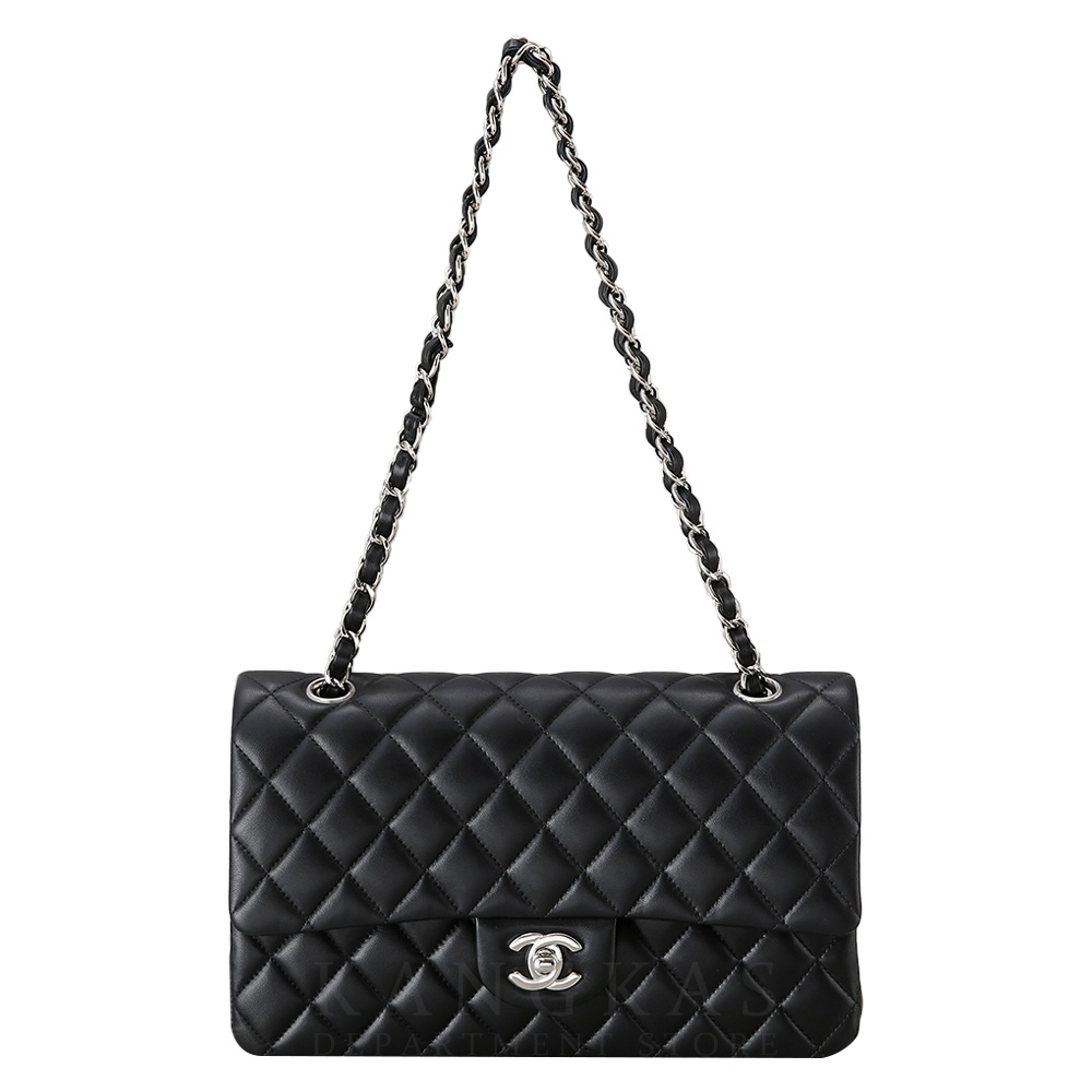 CHANEL(USED)샤넬 램스킨 클래식 미듐 플랩백