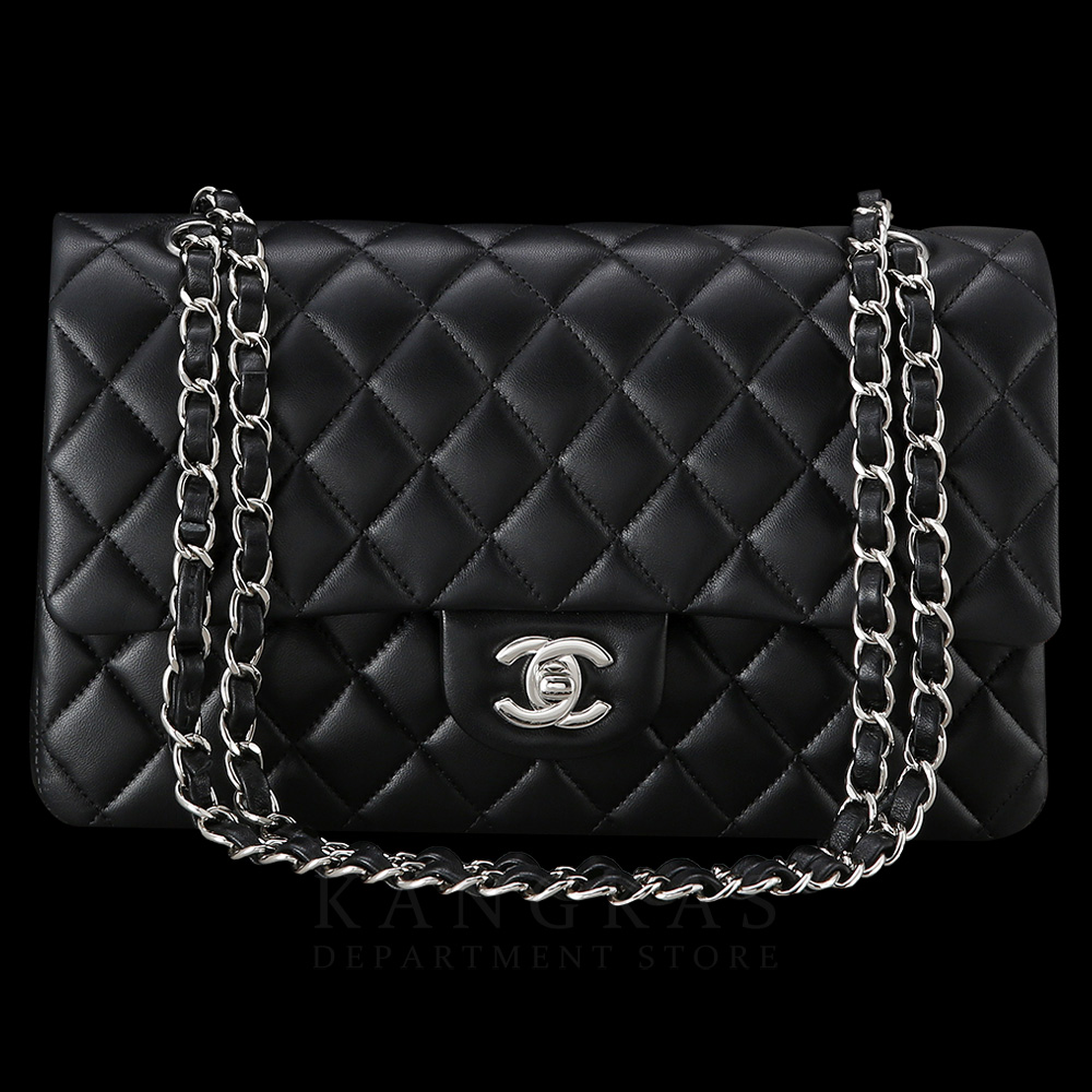 CHANEL(USED)샤넬 램스킨 클래식 미듐 플랩백