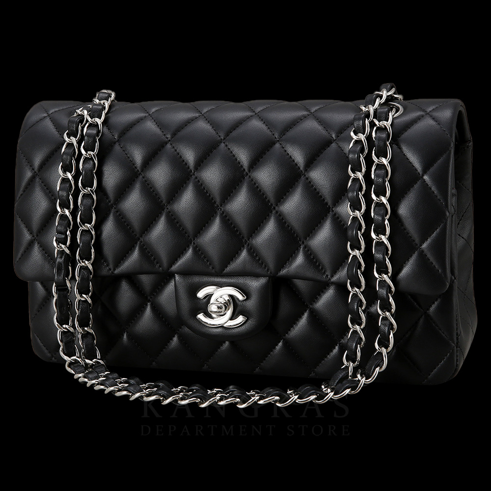 CHANEL(USED)샤넬 램스킨 클래식 미듐 플랩백