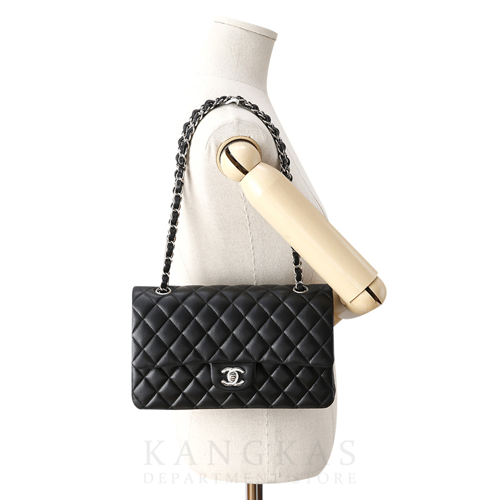 CHANEL(USED)샤넬 램스킨 클래식 미듐 플랩백