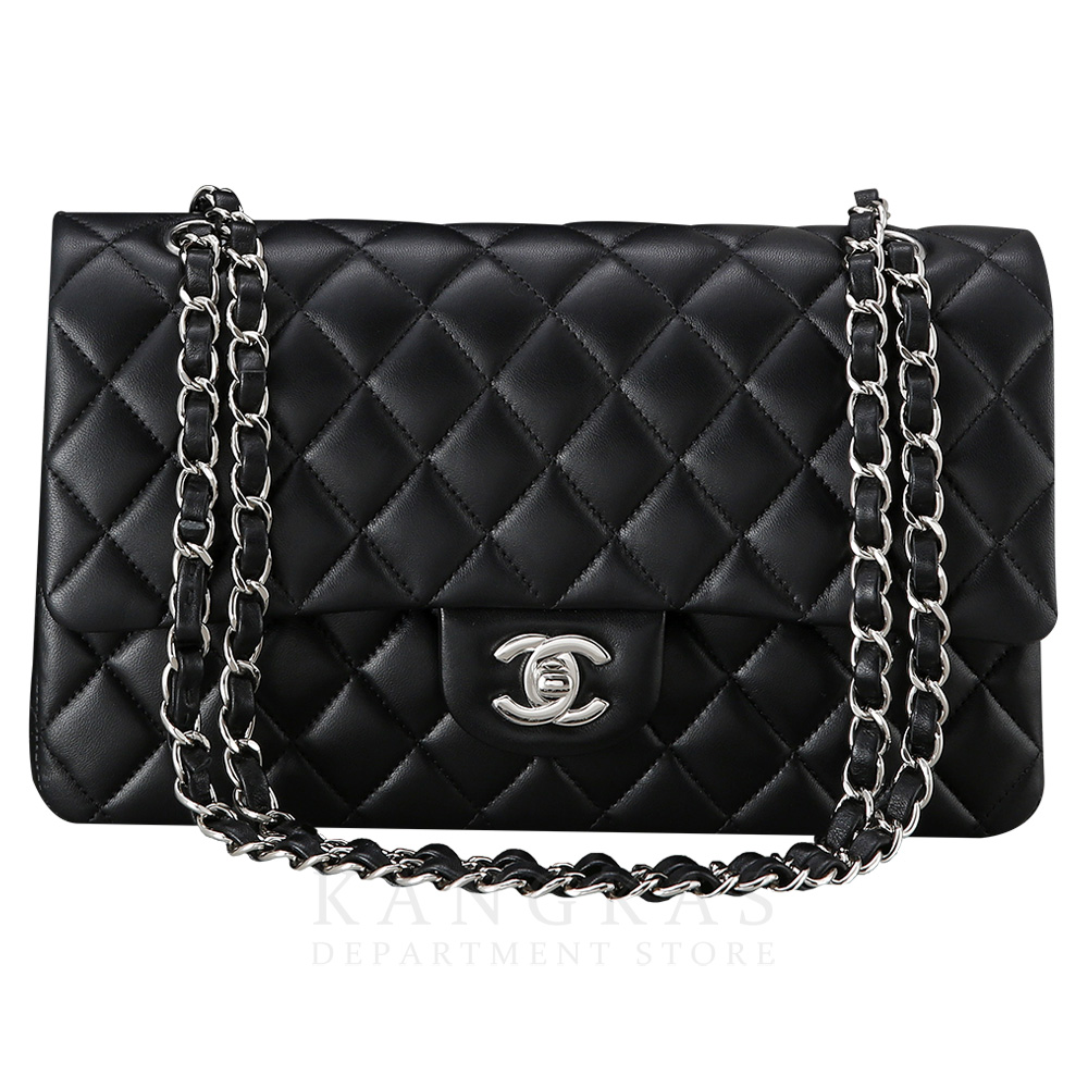 CHANEL(USED)샤넬 램스킨 클래식 미듐 플랩백