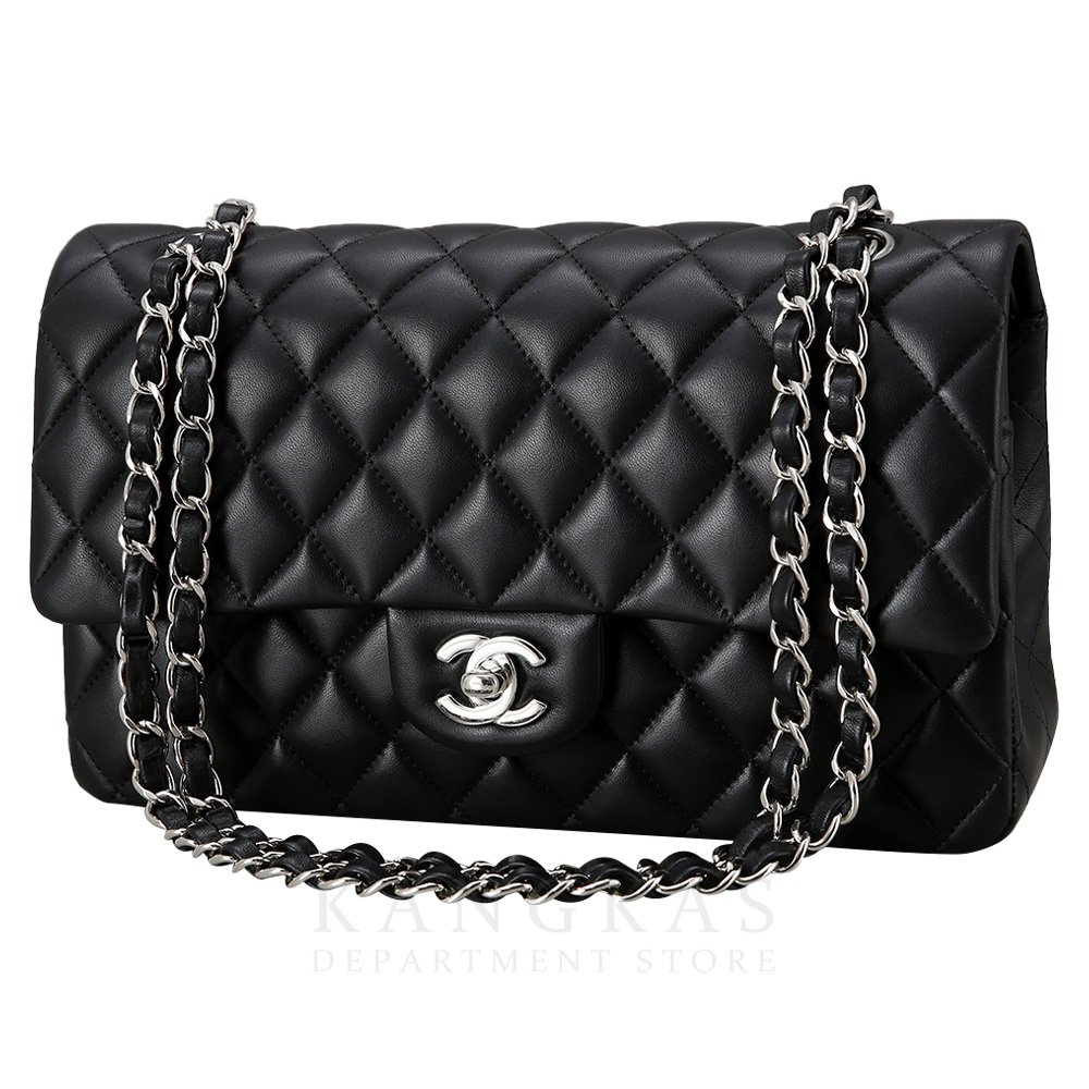 CHANEL(USED)샤넬 램스킨 클래식 미듐 플랩백
