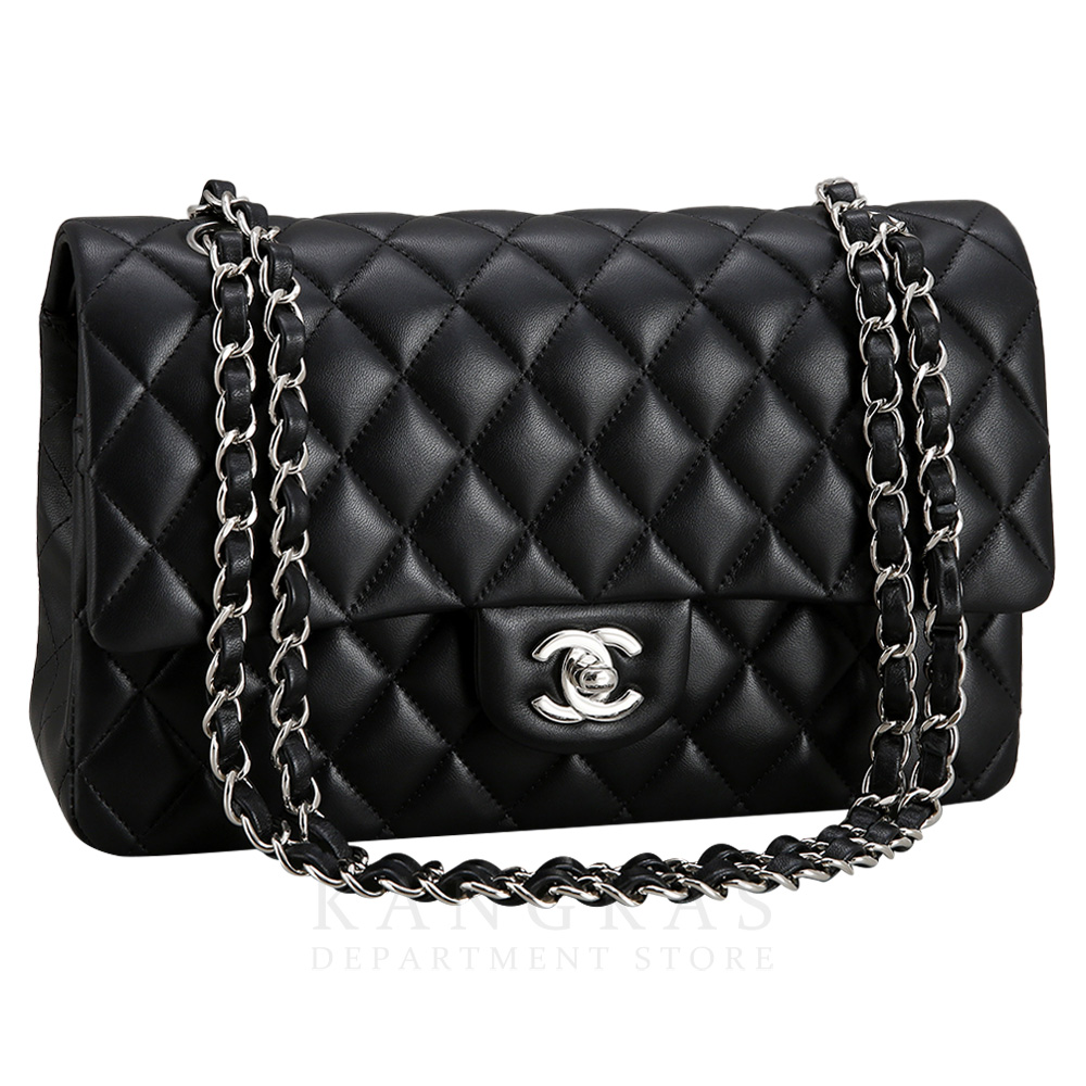 CHANEL(USED)샤넬 램스킨 클래식 미듐 플랩백