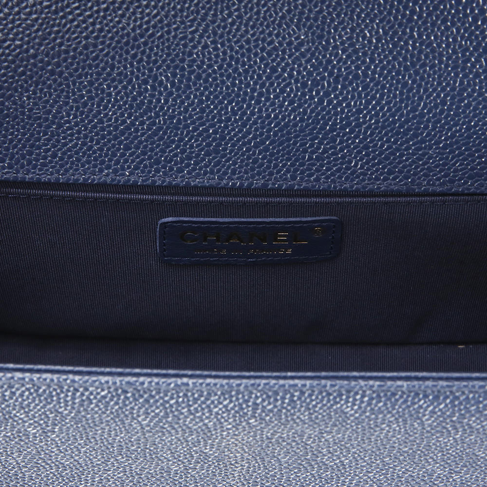 CHANEL(USED)샤넬 보이샤넬 캐비어 미듐