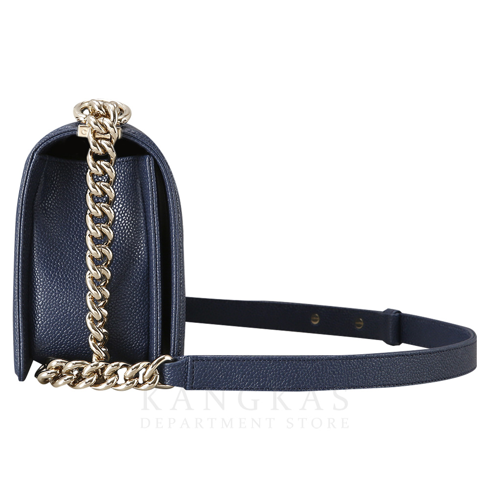CHANEL(USED)샤넬 보이샤넬 캐비어 미듐
