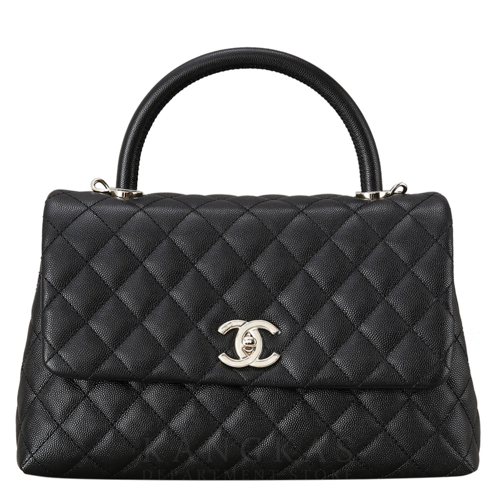 CHANEL(USED)K샤넬 캐비어 코코핸들 미듐